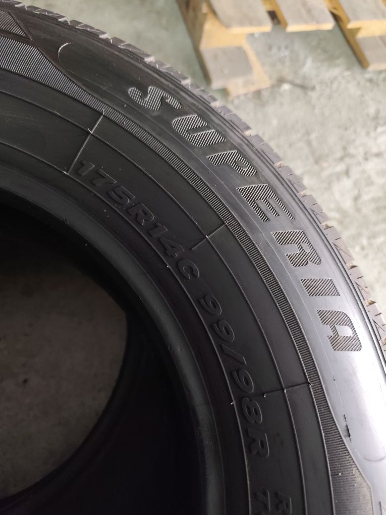 Pneus 175r14c 99/98R Superia Ecoblue Van 2 com 80% piso