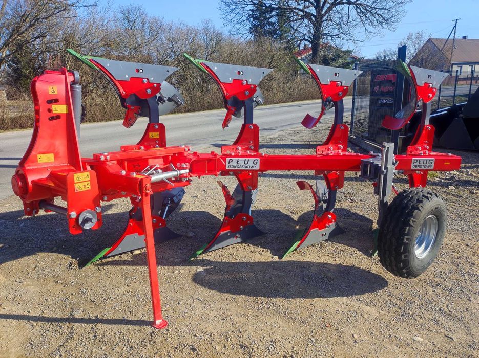 Pług obrotowy 3/4/5 skib EURO-MASZ kverneland 18'' lemiesz z dłutem !!