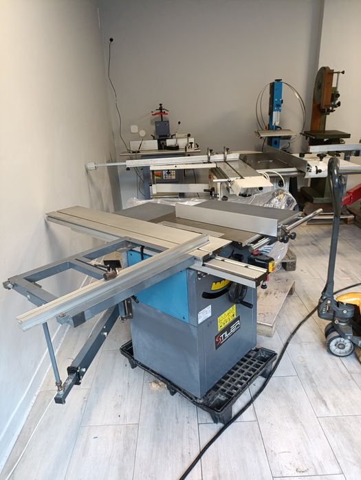 Piła formatowa do drewna Kity heblarka grubościówka czopiarka strugark