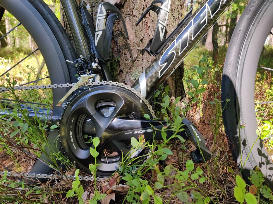 Stevens SCF2 56 carbon koła CSC carbon 50mm grupa Shimano 105