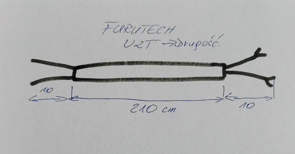 Furutech U-2T Przewód głośnikowy