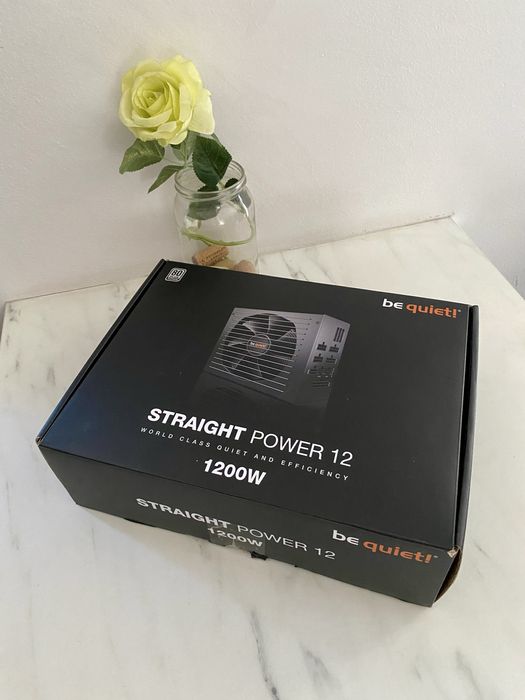 GWARANCJA 10LAT zasilacz 1200W PLATINUM be quiet! straight power 12