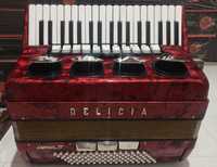 Продам Чешский  аккордеон Delicia Carmen IV 96 басов 7/8. +Видео