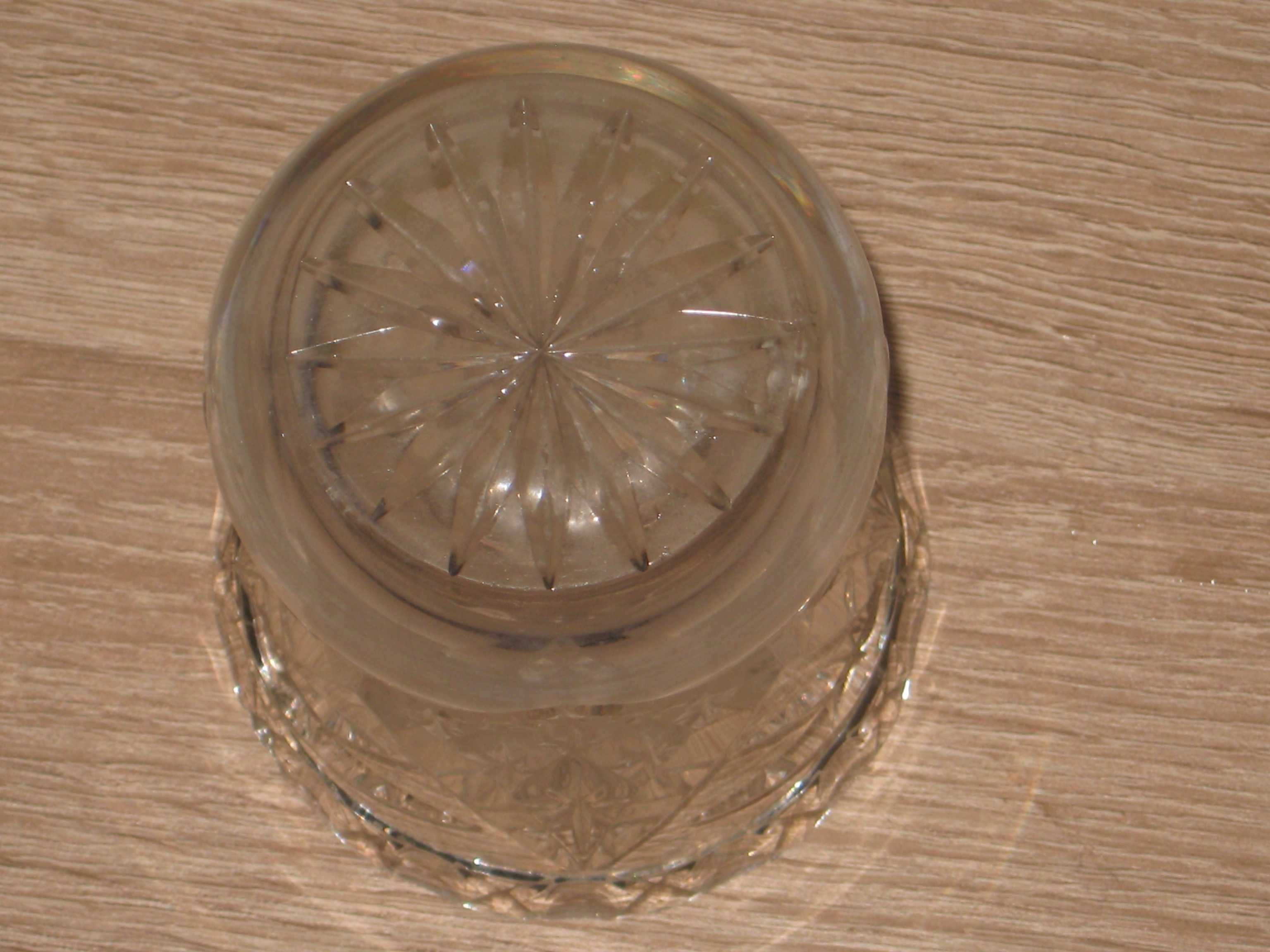 Wazon kryształowy kryształ wazonik szkło na stolik półkę stoliczek