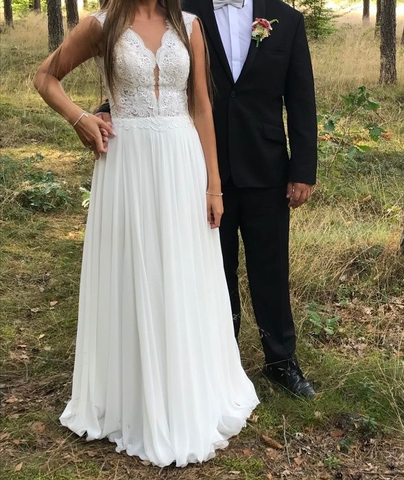 Suknia ślubna z salonu Madonna- okazyjna nowa cena zapraszam!