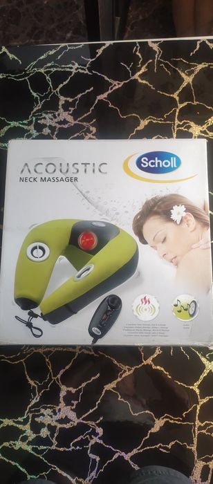 Акустичний масажер шиацу з підігрівом для шиї та плечей Scholl