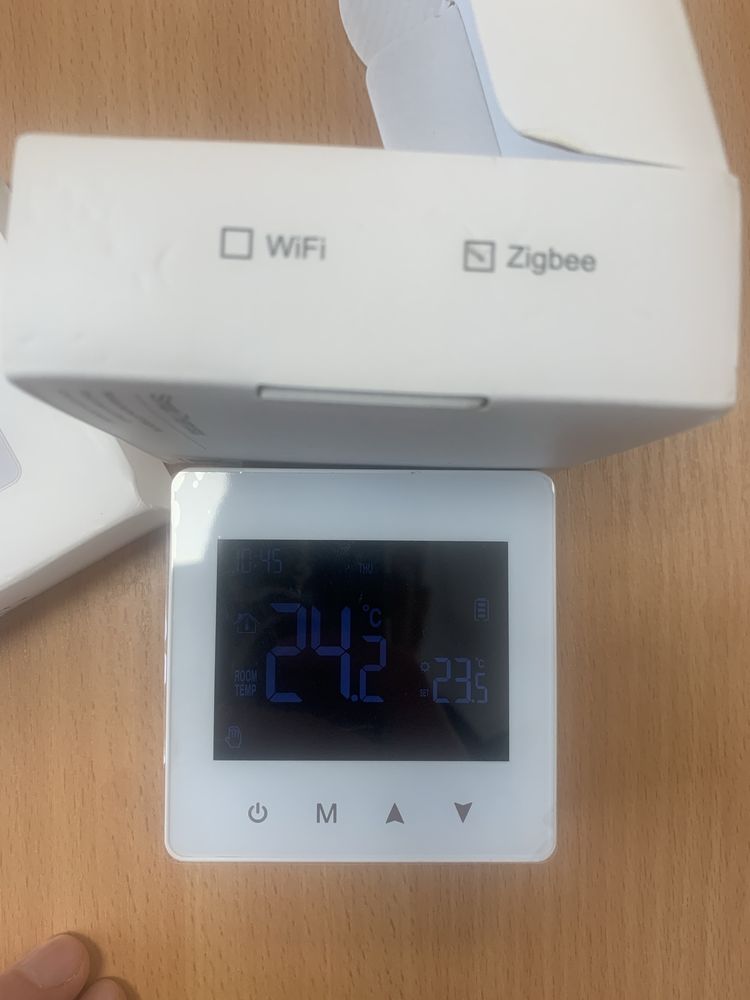 Розумний термостат АВАТТО ZWT198 для газового котла, ZigBee, Tuya