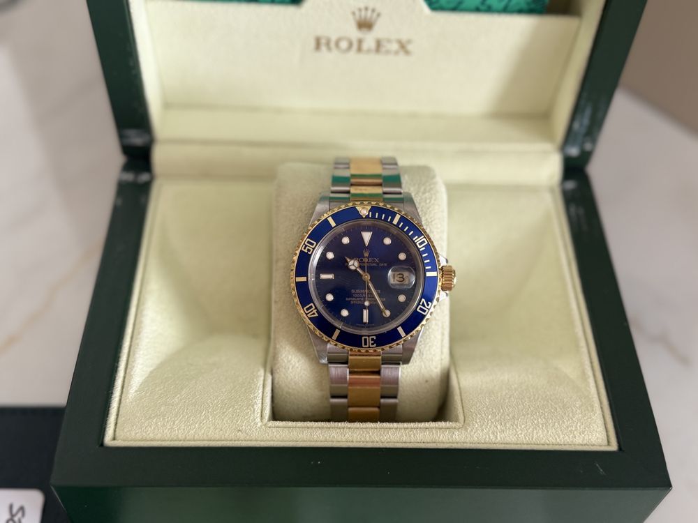 Rolex Submariner 16613 Bluesy Full Set 2004