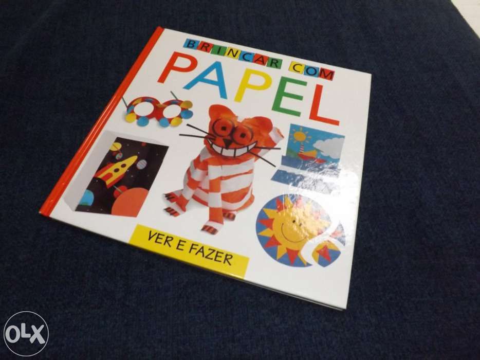 Livro: "Brincar com papel"