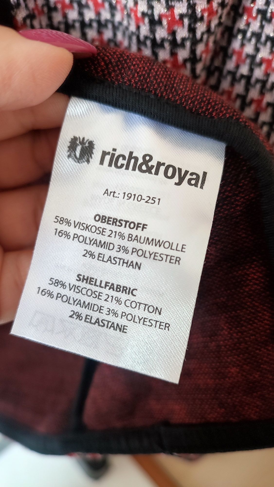 Żakiet narzutka Rich & Royal