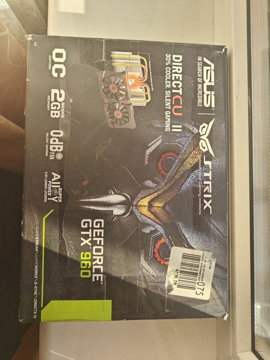 Коробка від відеокарти Geforce