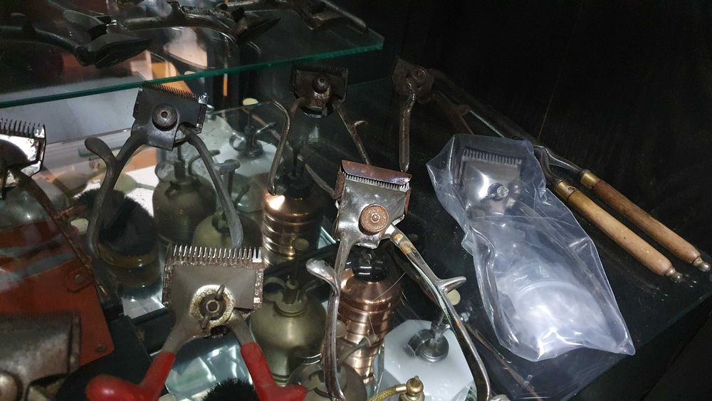 Maquinas manuais de barbeiro