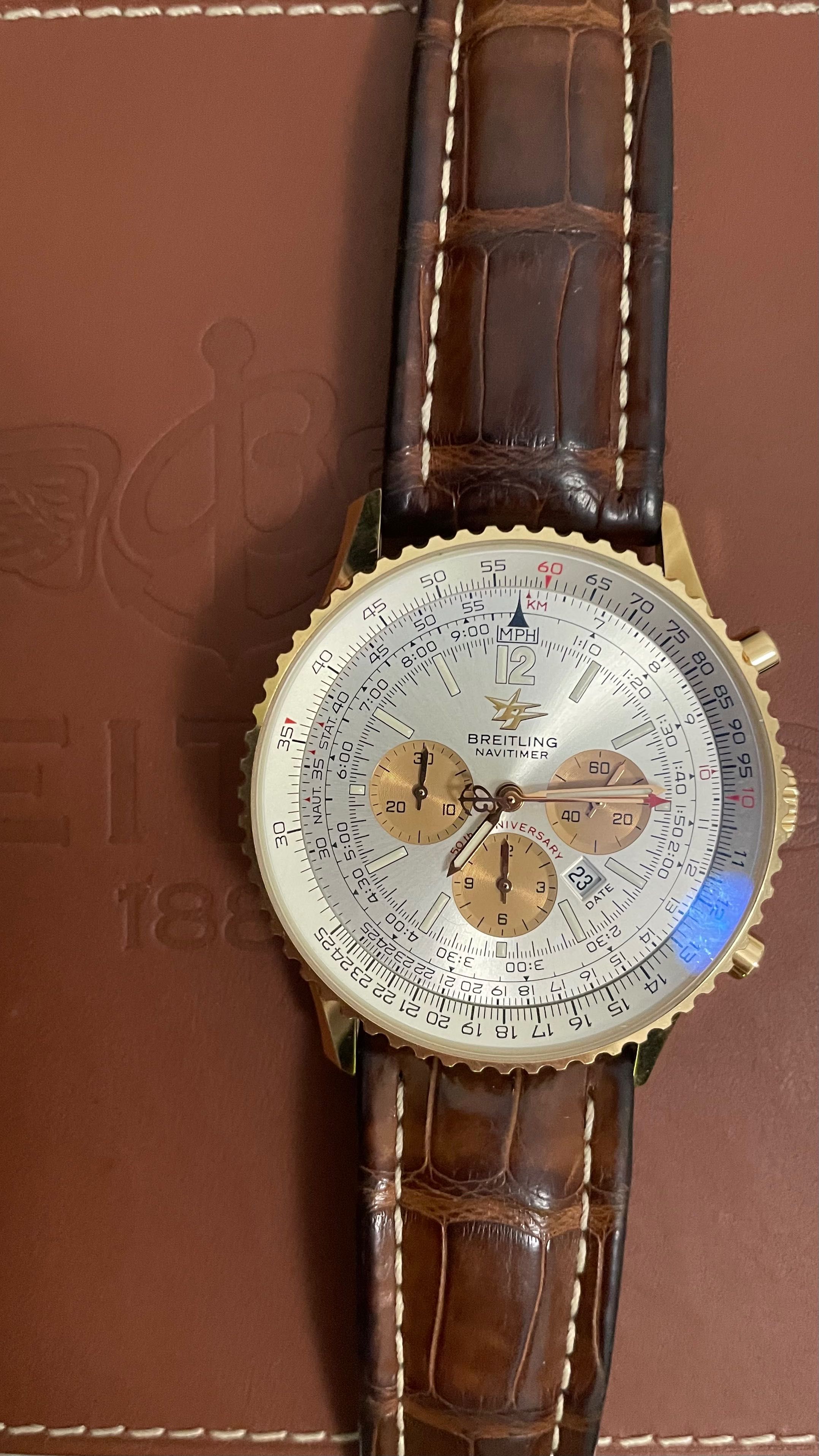 Breitling Navitimer 50 anos