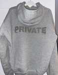 private bluza szara