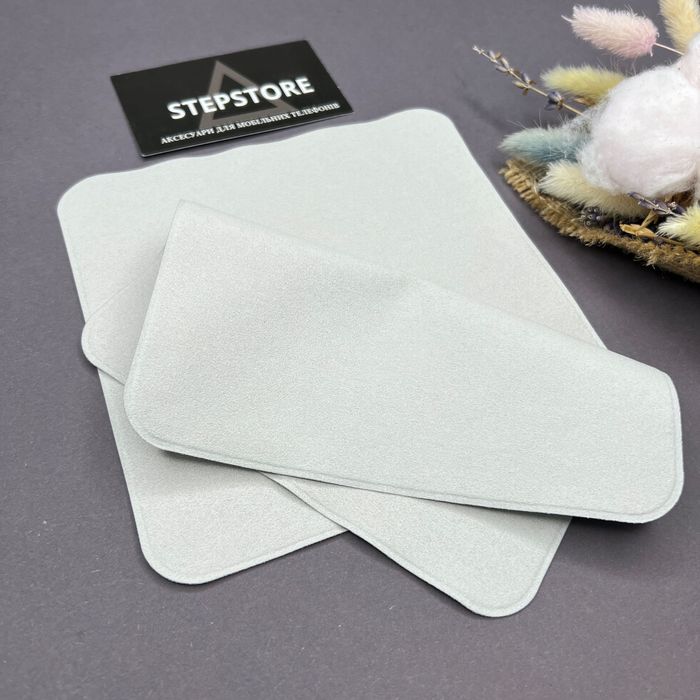 Салфетка микрофибра для очистки экранов мониторов смартфонов очков