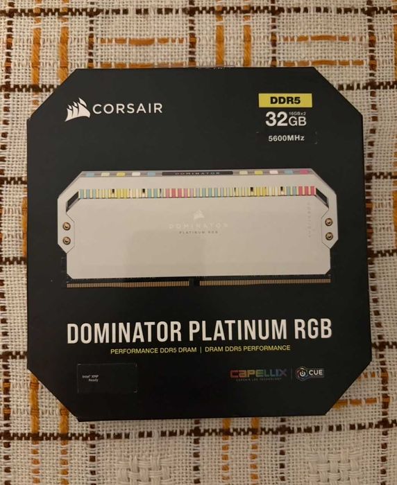 Pamięć DDR5 32GB [2x16GB] Corsair Dominator Platinum RGB