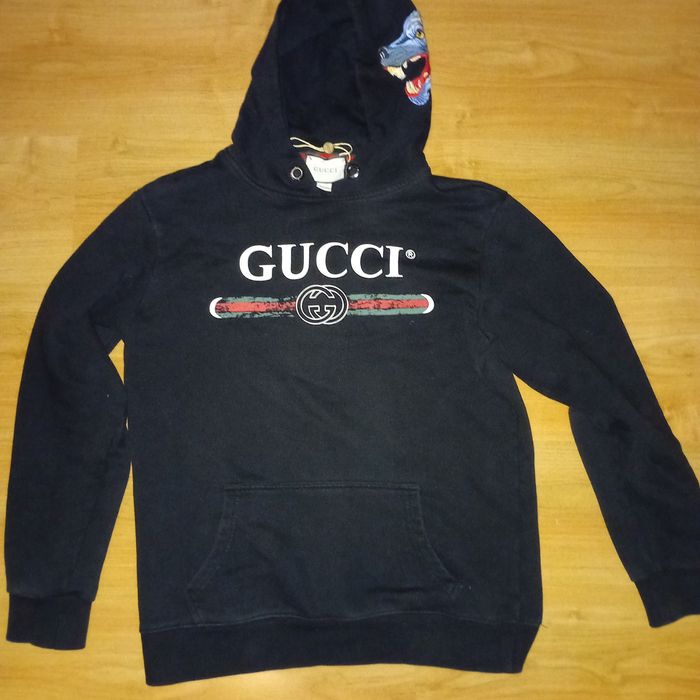 Кофта гучи с волком