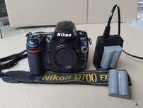 Nikon d700 , body , dwie baterie