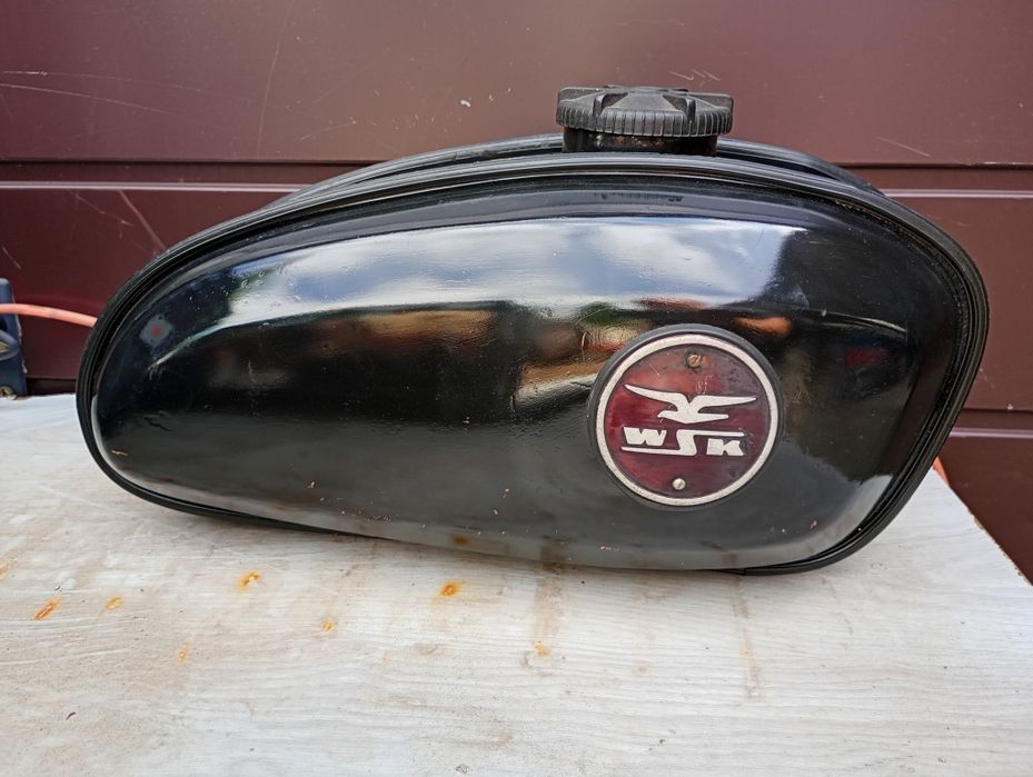 WSK zbiornik wysoki wlew przykręcane emblematy Gil Dudek lelek spor
