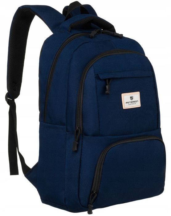 Nowy plecak miejski do szkoły szkolny elegancki na laptopa codzienny