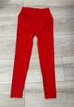 Legginsy push up czerwone piękne xs