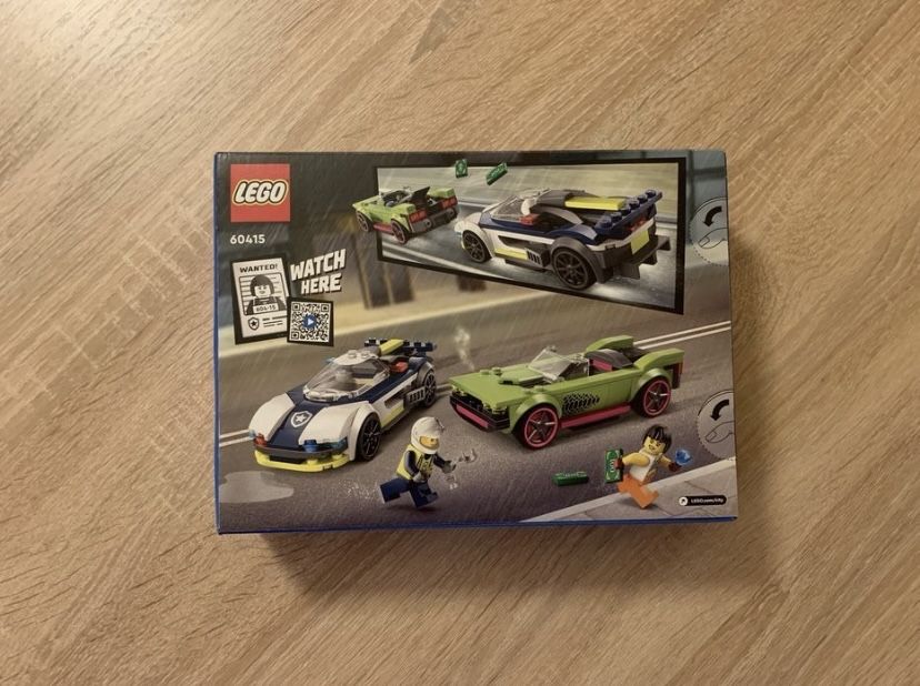 Nowe LEGO City - Pościg radiowozu za muscle carem 60415 Okazja!