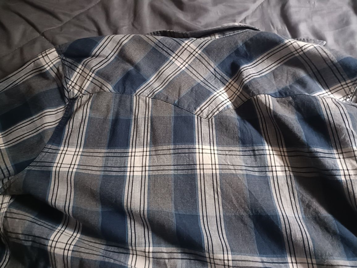 Vendo camisa azul xadrez Levi's tamanho XL