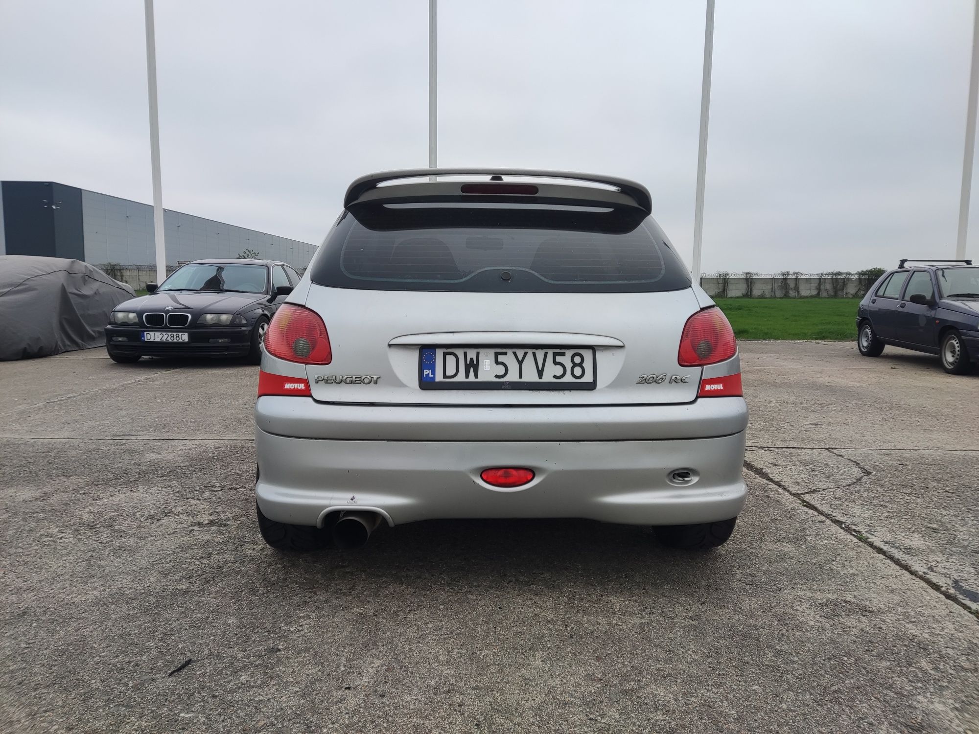 Peugeot 206 RC kjs trackday fun car zamiana
