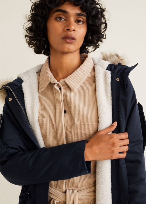 Зимняя куртка MANGO ( M ) парка