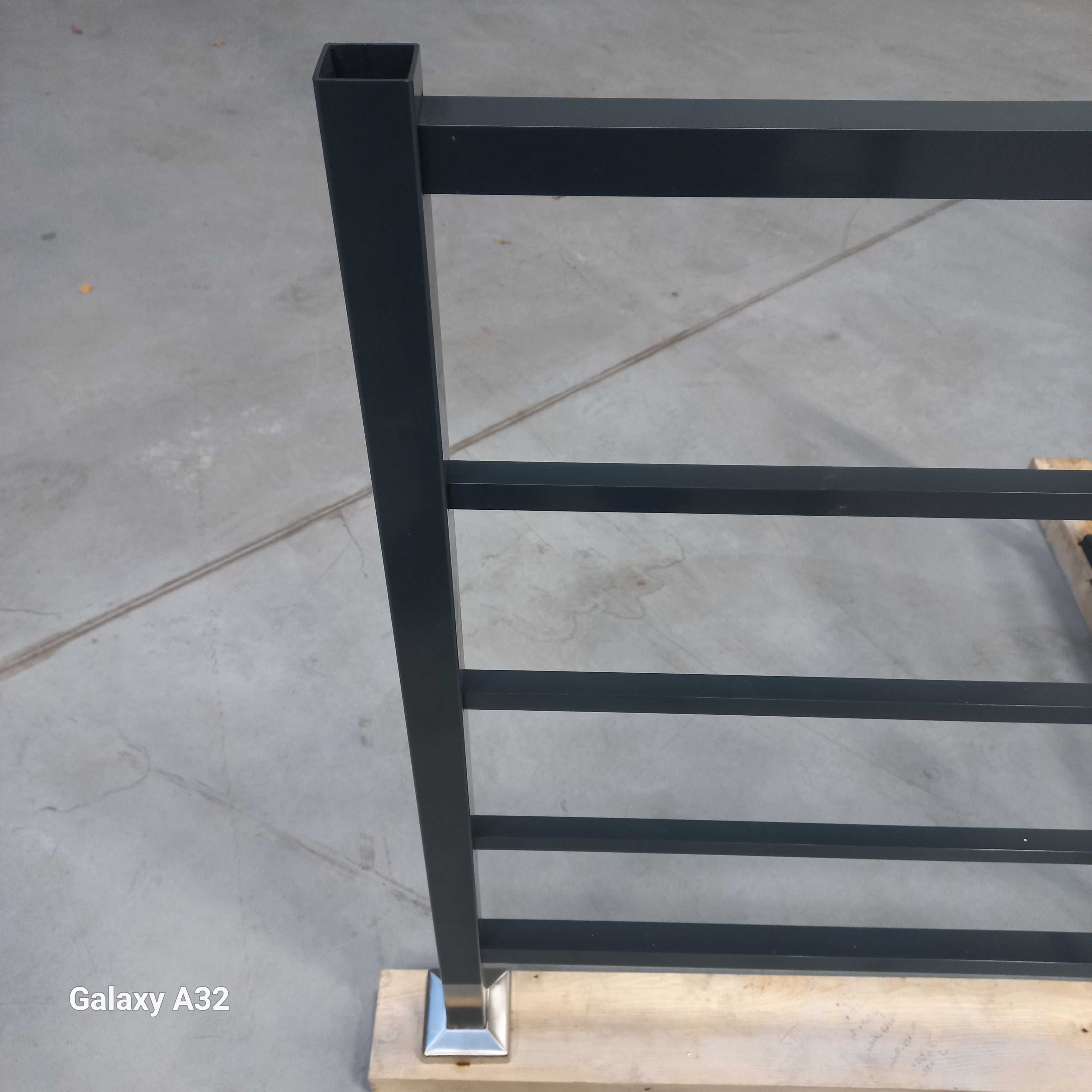Balustrada balkonowa balustrady aluminiowe barierki stali nierdzewnej