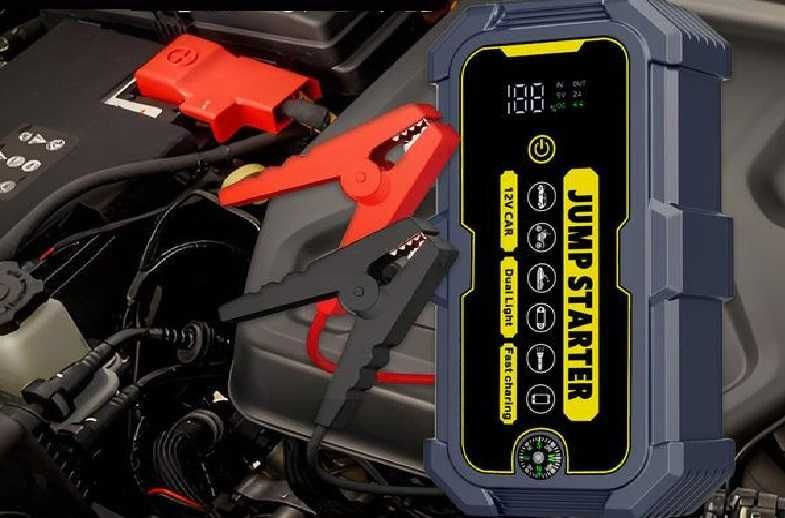 Пускозарядний пристрій Бустер для авто JUMP STARTER A1 1500A, 22200mWh