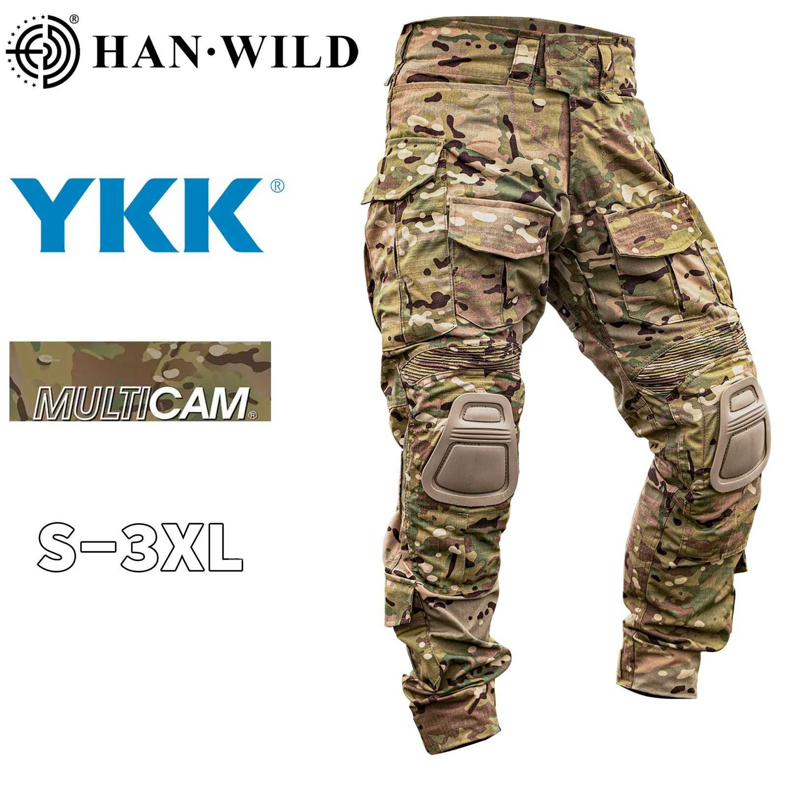 Тактична форма убакс + штани гармошка + кепка Han Wild G3+ multicam