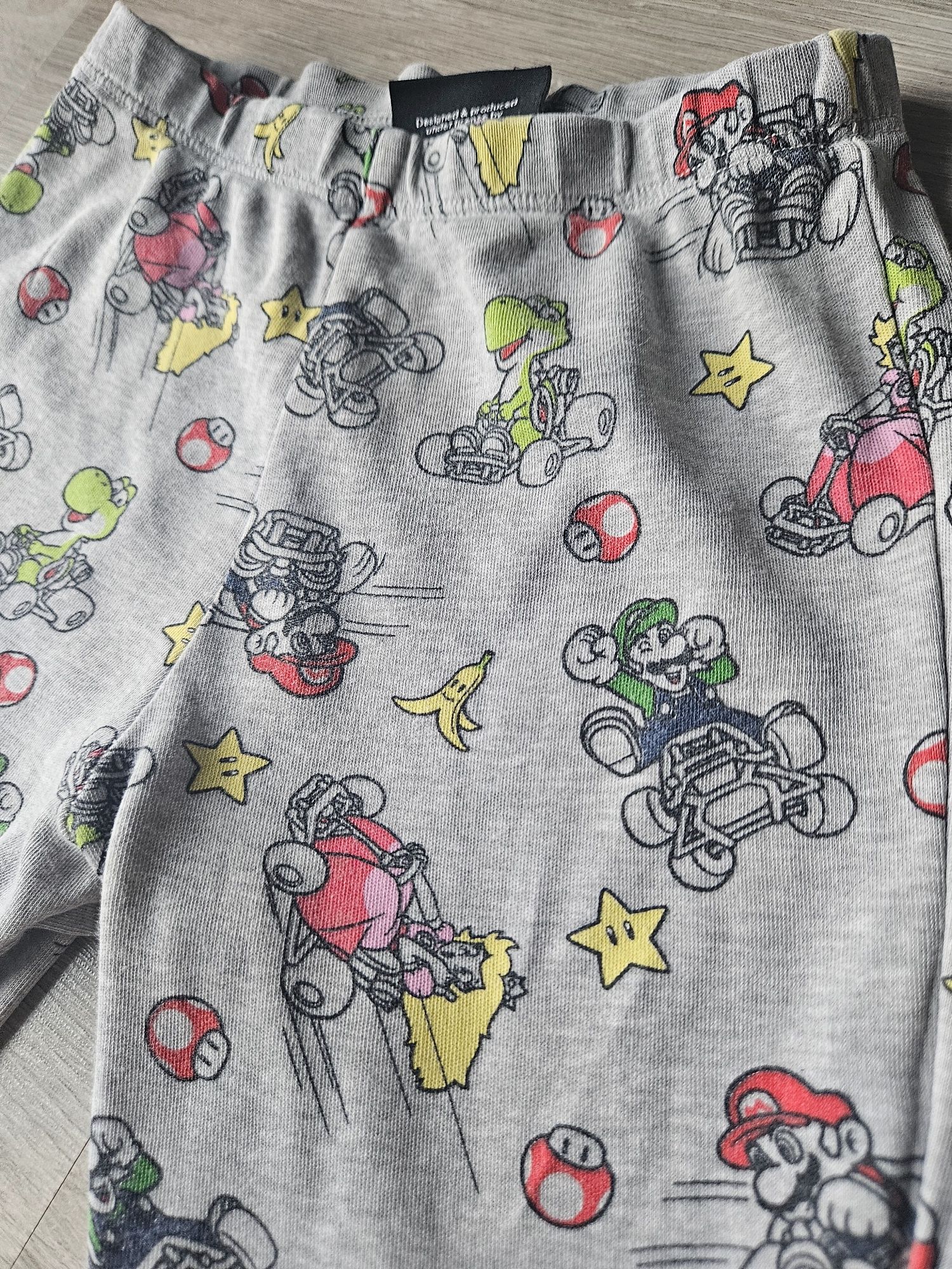 Chłopięce spodnie piżama.  Mario, george.  104-110