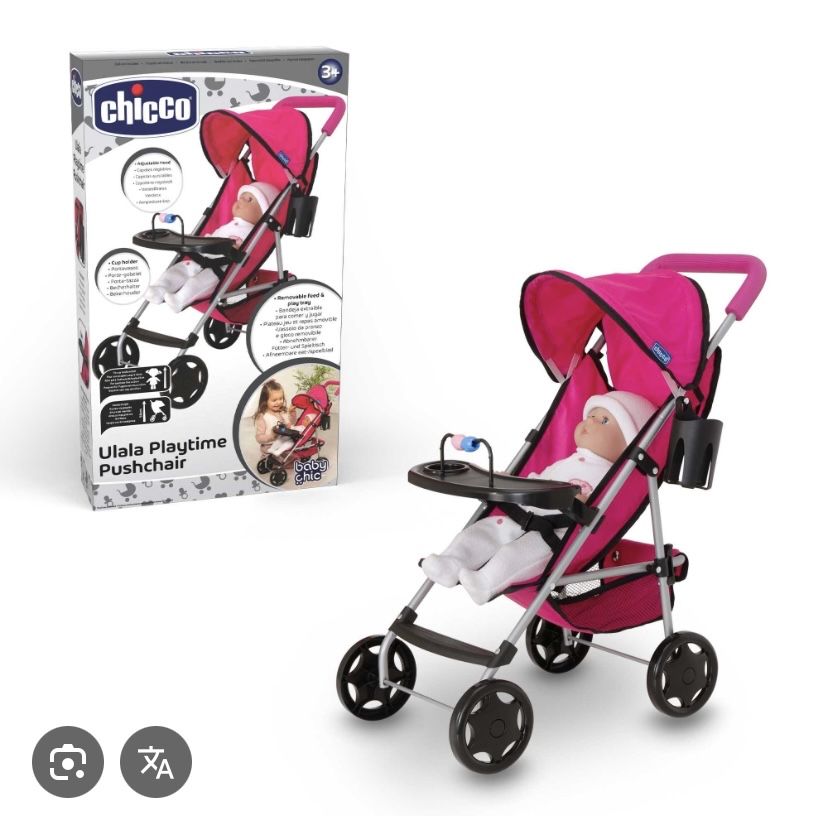 Коляска для ляльок chicco