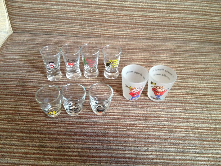 Kieliszki kolekcjonerskie imprezowe śmieszne