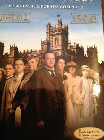 3 DVDs de Downton Abbey 1ª temporada- selados