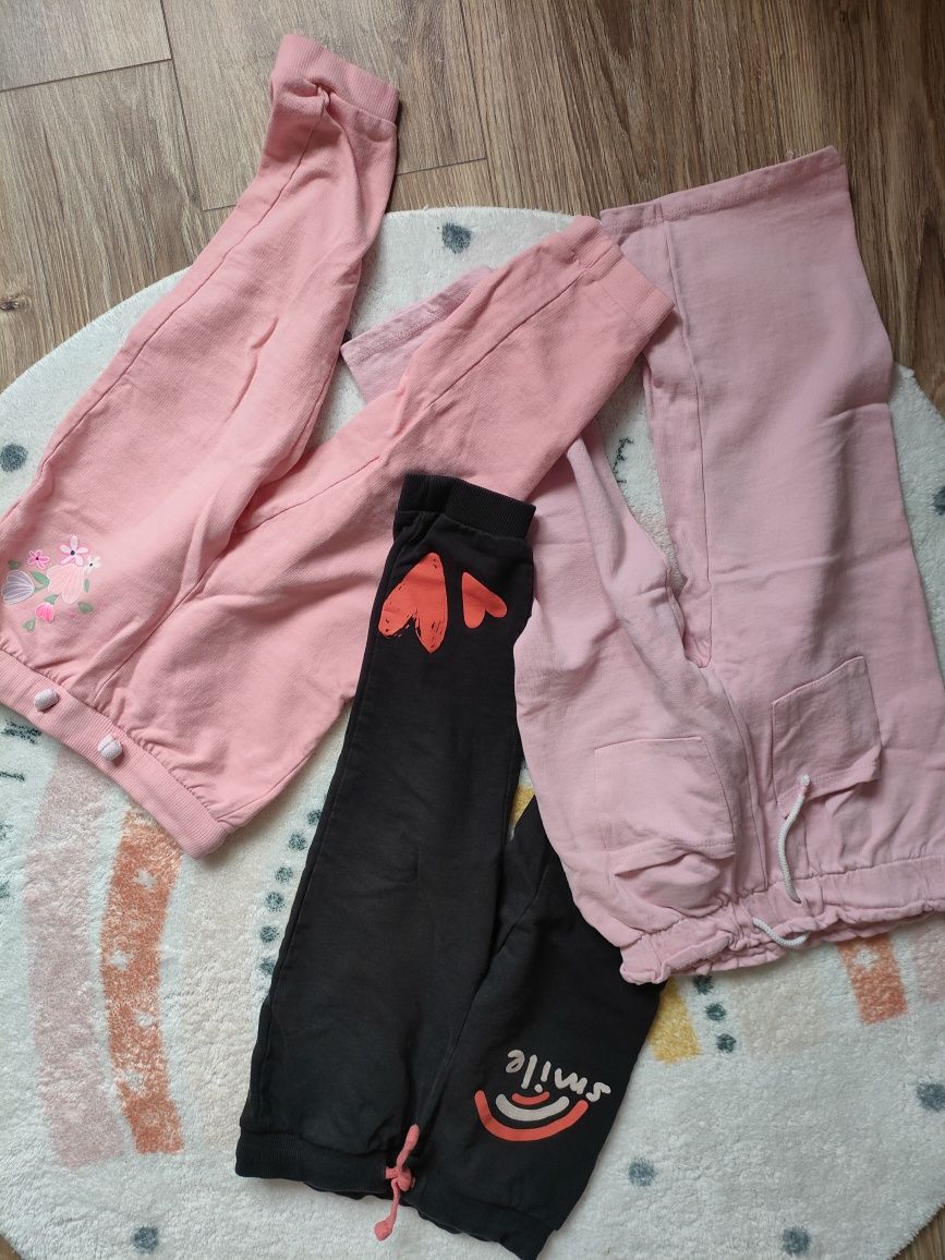 Zestaw wyprawka ciuchów r 98 + body