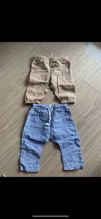 Spodnie na lato dla niemowlece 68