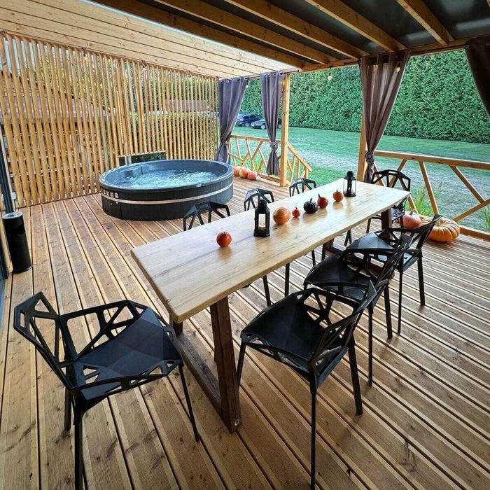 Elektryczna balia ogrodowa - 6 kw - jacuzzi – podświetlenie – raty 0%
