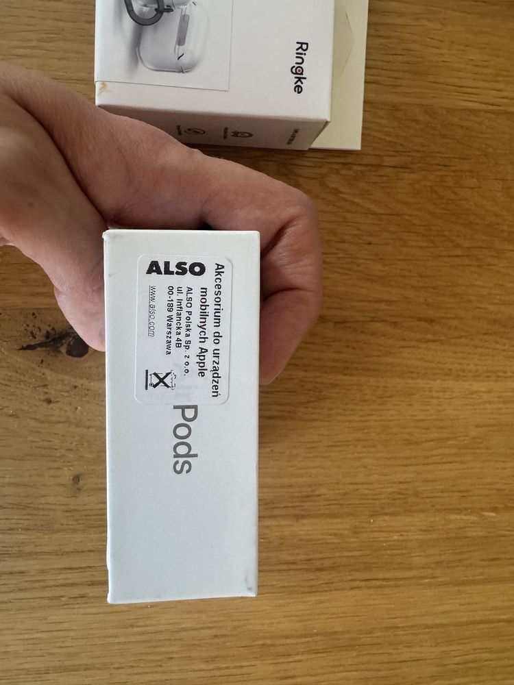 Nowe słuchawki Apple Airpods 4 z etui oryginalne nieotwierane