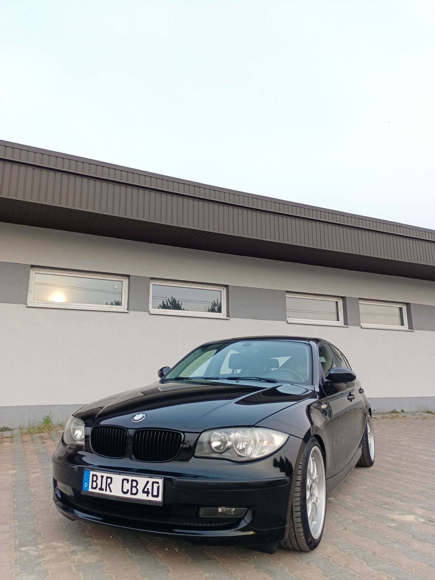 BMW 1 benzyna lift BBS 18 eibach czarna serwis