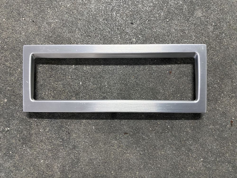 Moldura Ar Condicionado Aluminio Aço Escovado Original VW Golf 4 R32