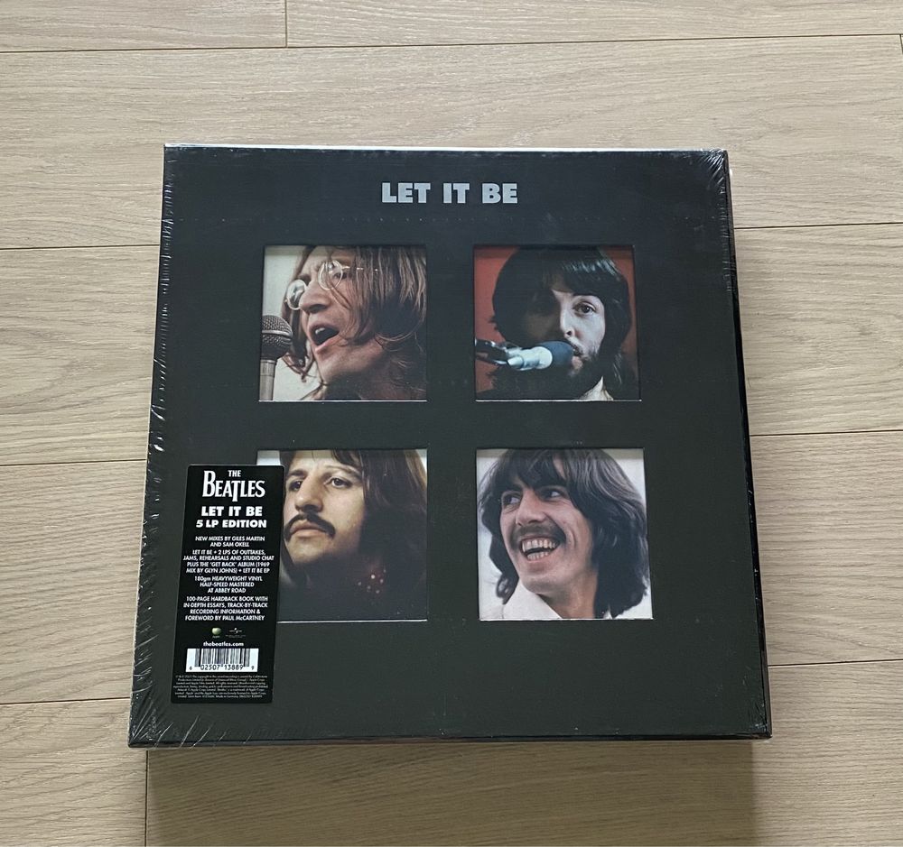 The Beatles Let it be [box set 4LP+12’ EP] Vinyl