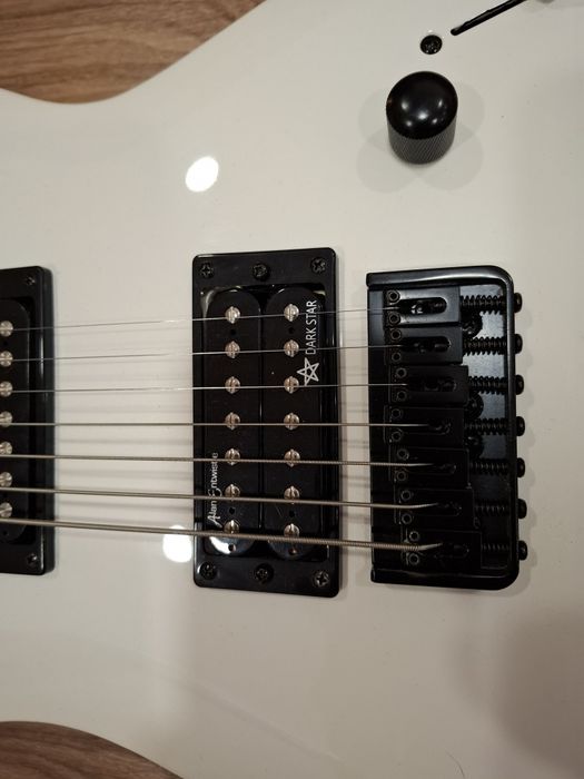 Gitara 7-strunowa Harley Benton R-457MN WH Progressive