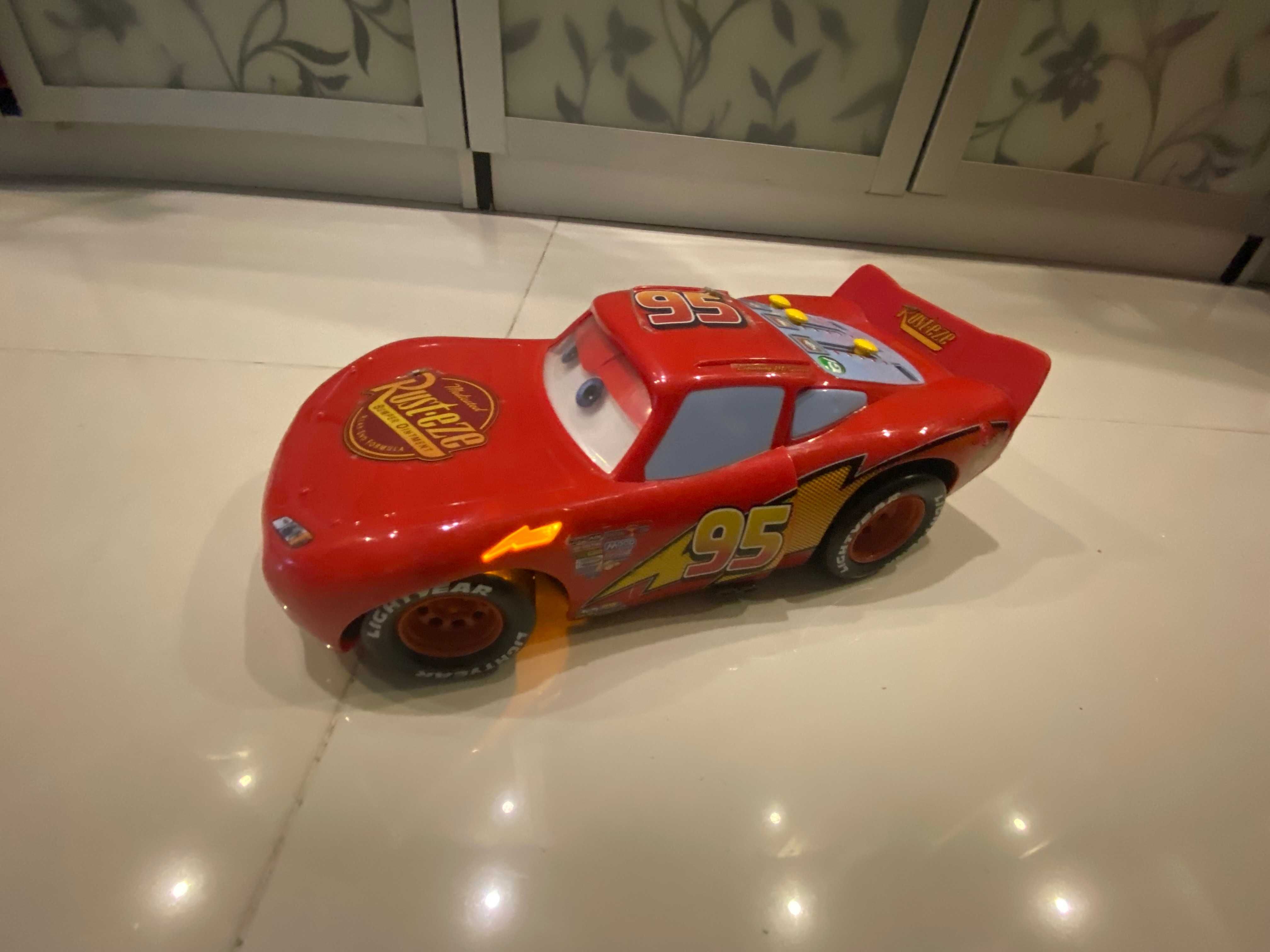 Light McQueen tańczący i mówiący interaktywny zygzak z suwakami  #