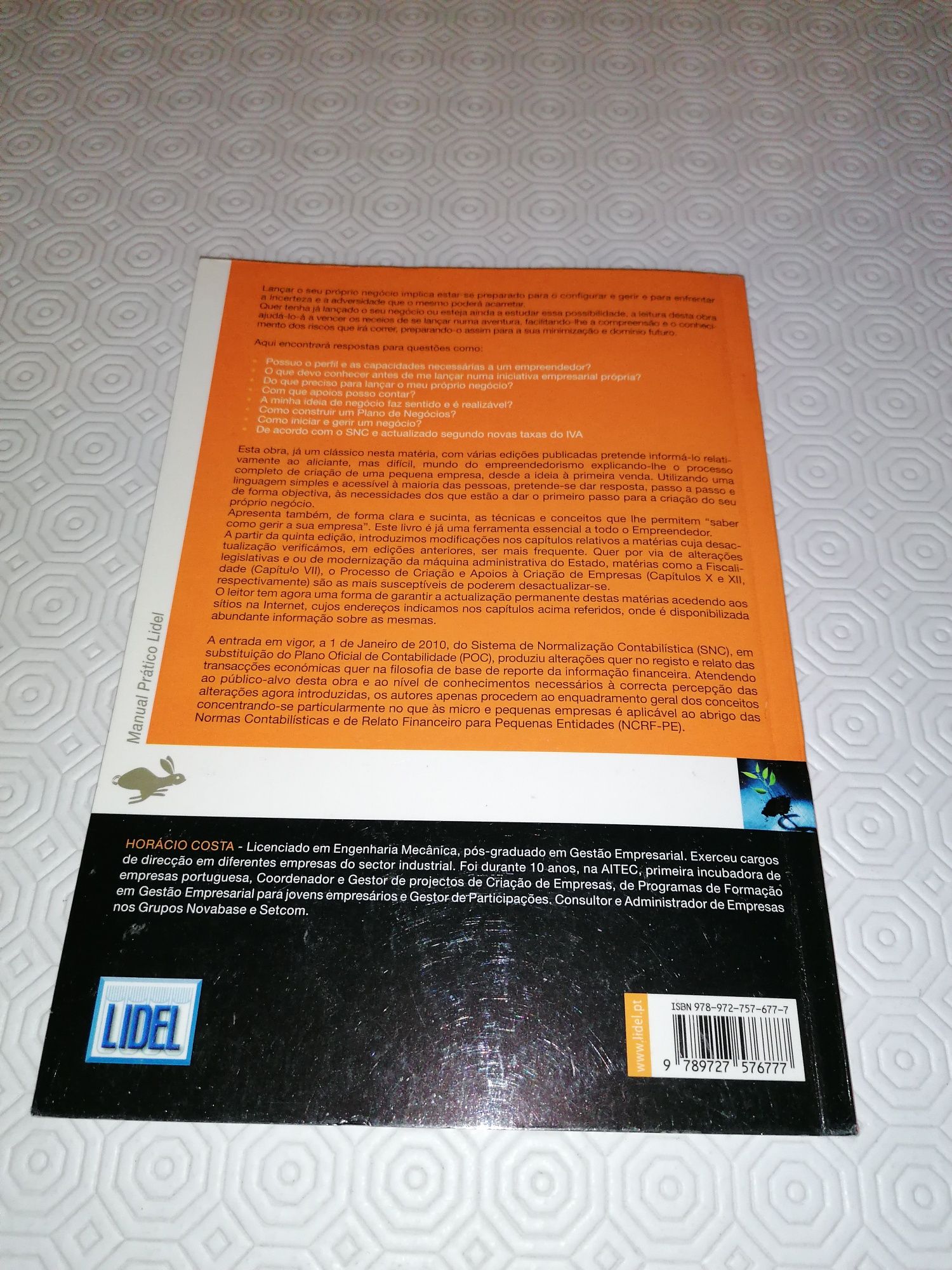 Criação & Gestão de Micro-Empresas & Pequenos Negócios
(9ª Edição)