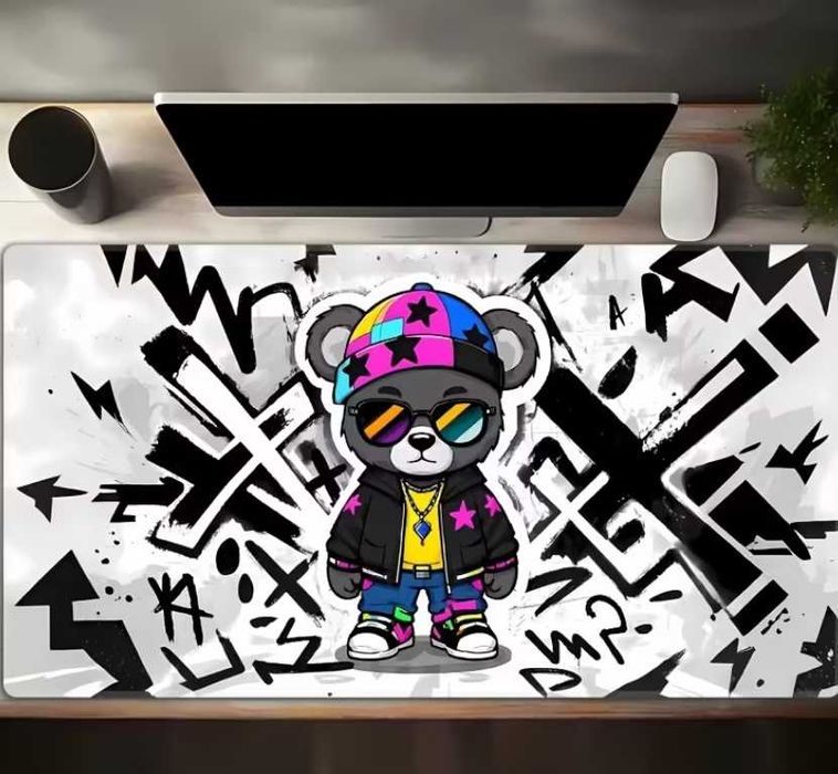 Nowa podkładka pod myszke - Graffiti