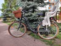 Rower miejski Goetze Mood 28" koszyk bagażnik grafitowy