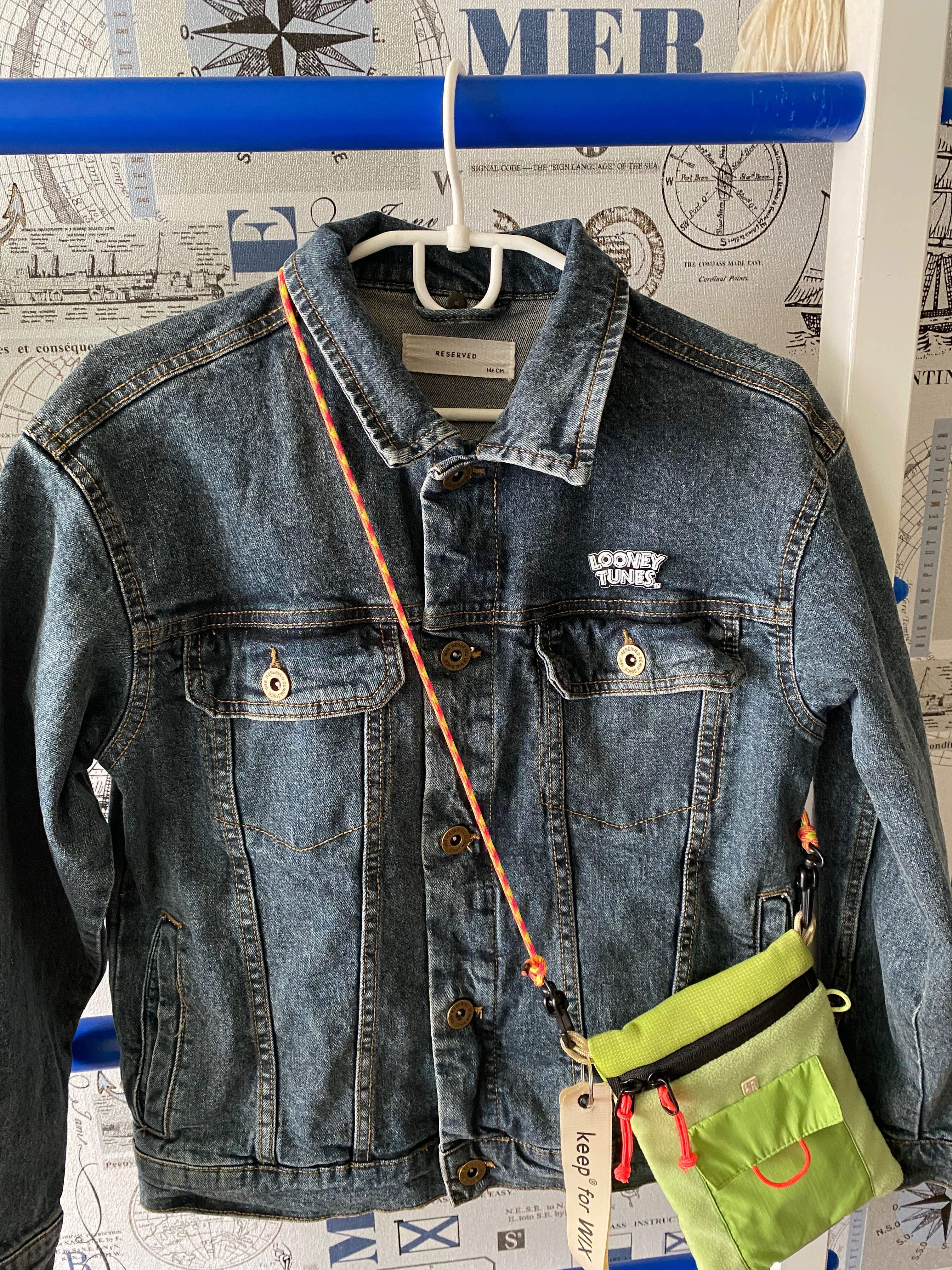 Пиджак Reserved джинсовый для мальчика р. 146