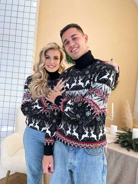 Різдвяні светри для пари/Різдвяні светри ( Великий асортимент )